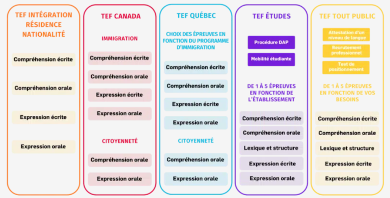 citoyen civique TEF examen français